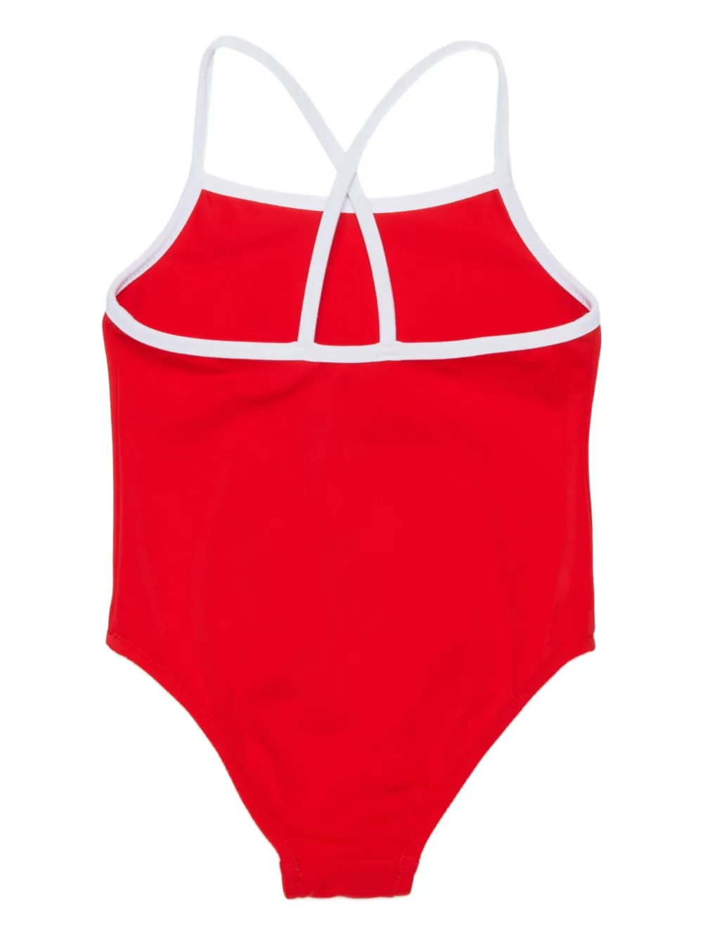  Diesel Kids Midib Criss-cross Swimsuit - Red 