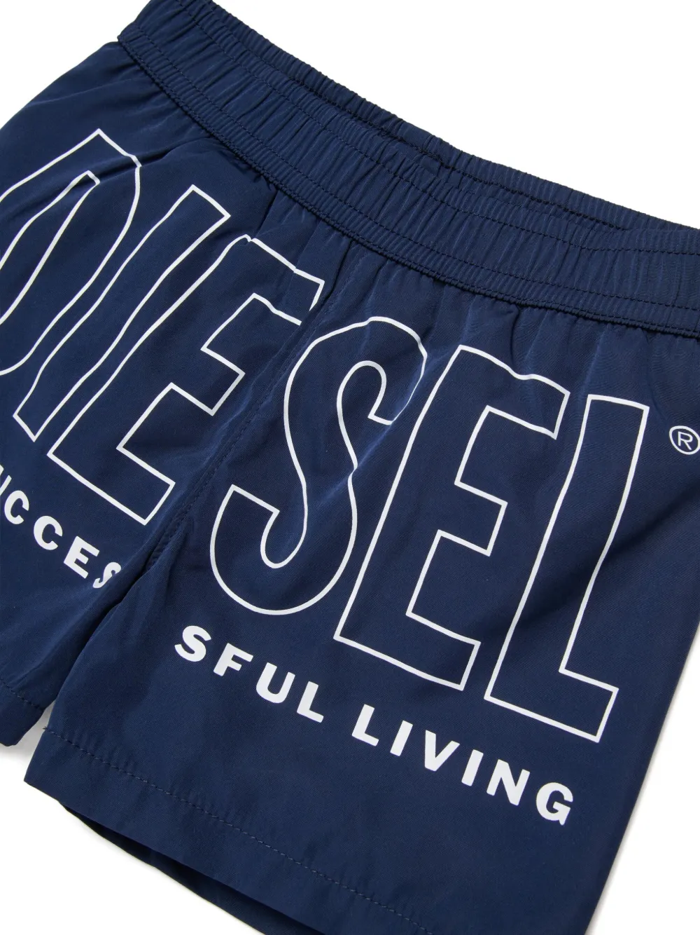 Diesel Kids Elastische zwembroek Blauw