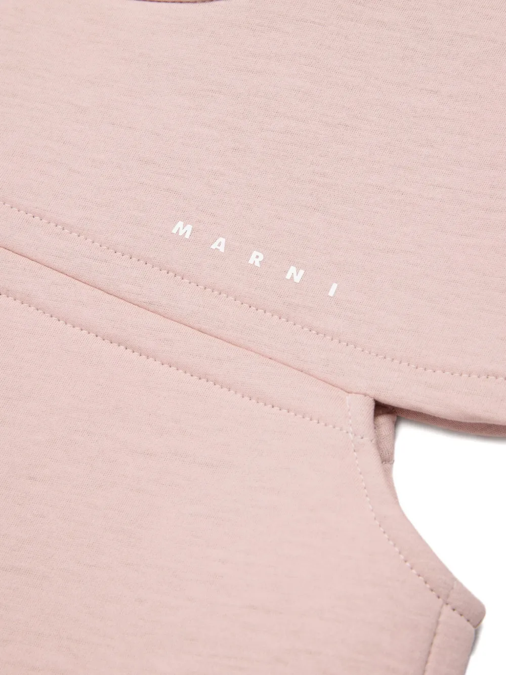  Marni Kids Logo-print Blouse - Pink 