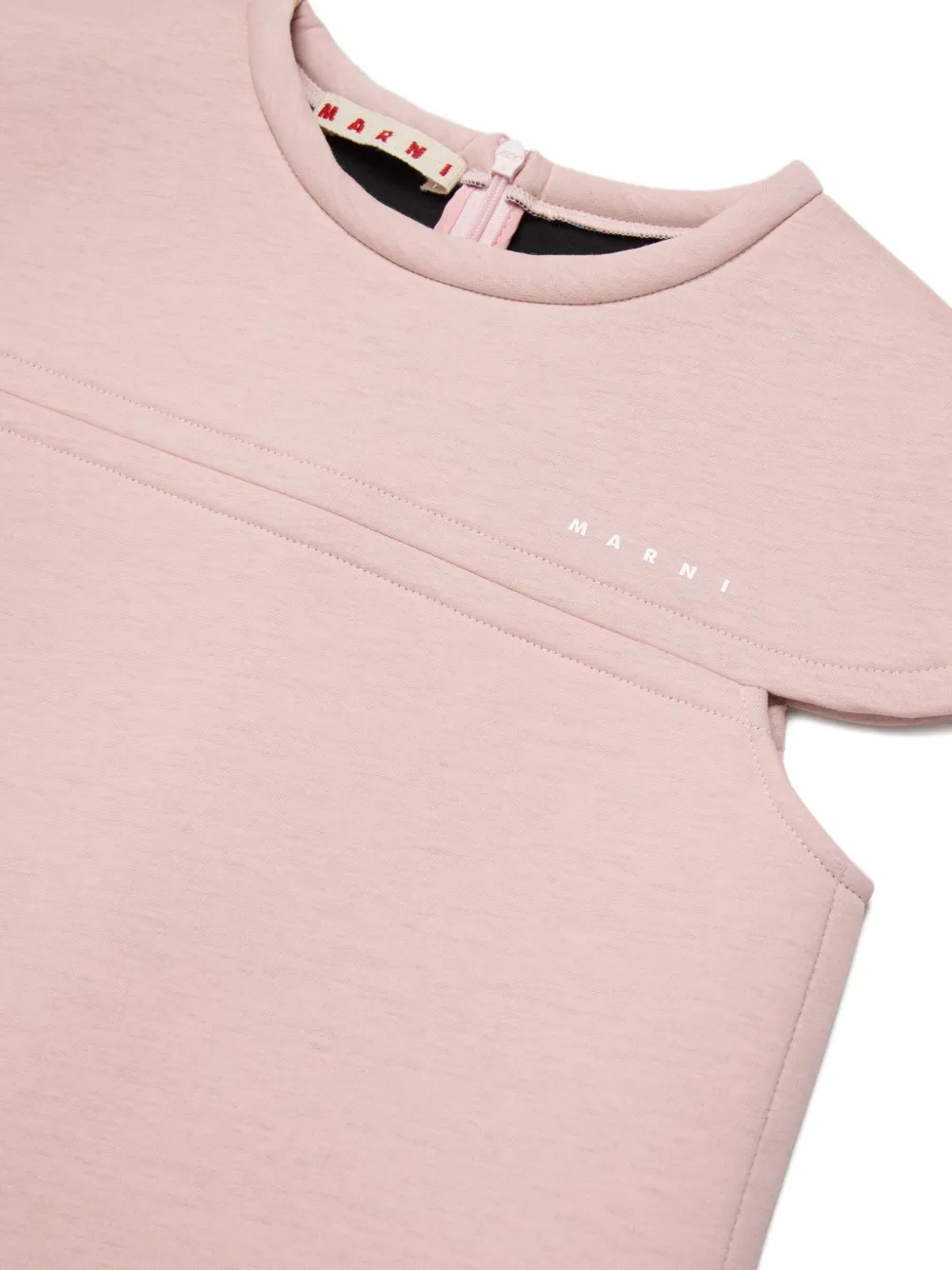 Marni Kids Shirt met logoprint Roze