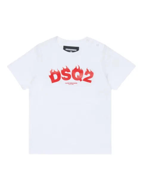 DSQUARED2 KIDS flame graphic T-shirt