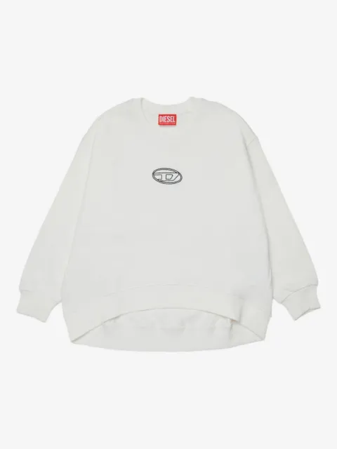 Diesel Kids Skiprys embroidered-logo sweatshirt