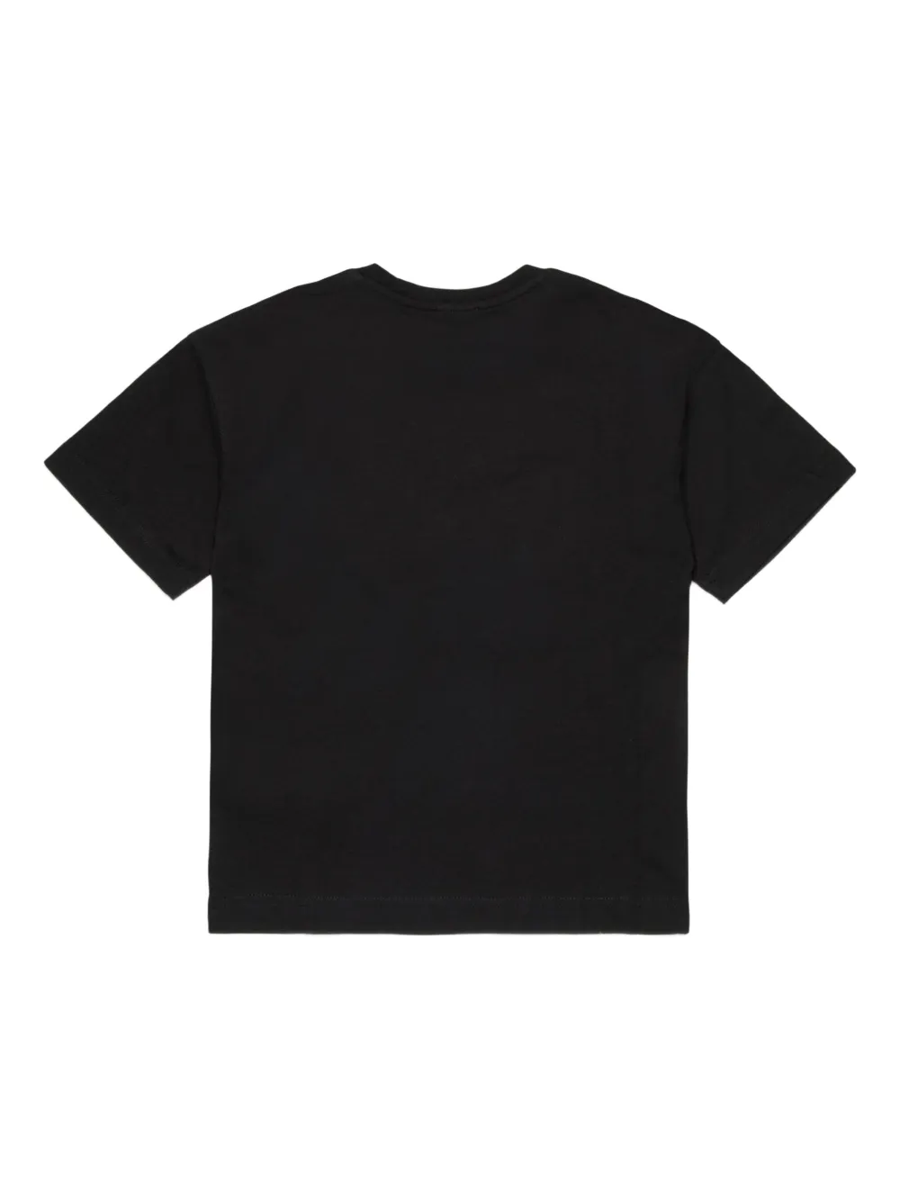 Diesel Logo-detail Cotton T-shirt In Black