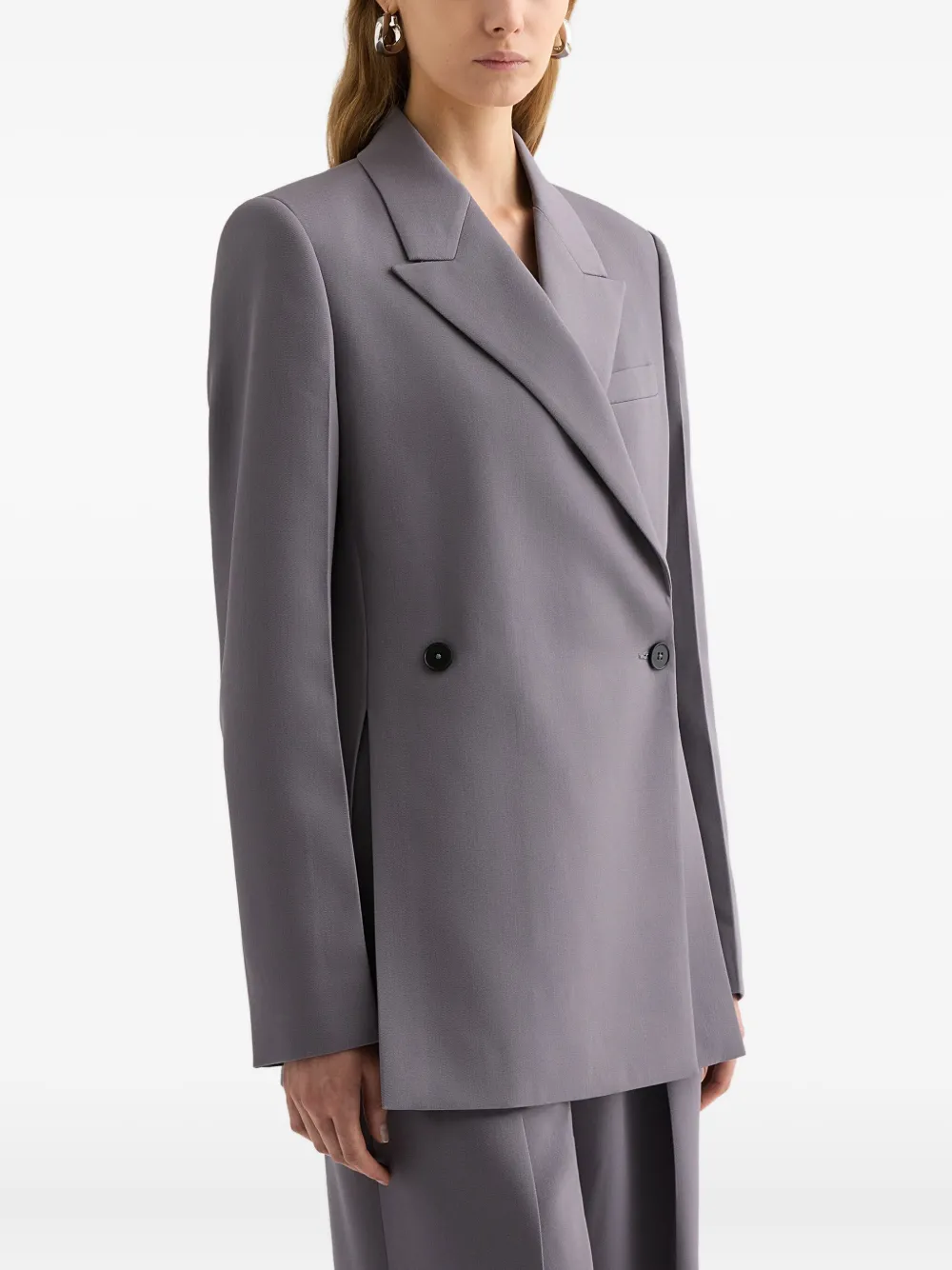  Jil Sander Gabardine Blazer - Grey 
