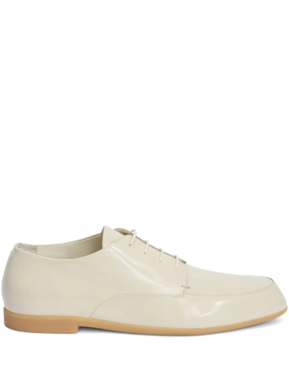 Jil Sander Scarpe stringate con punta smussata - Toni neutri