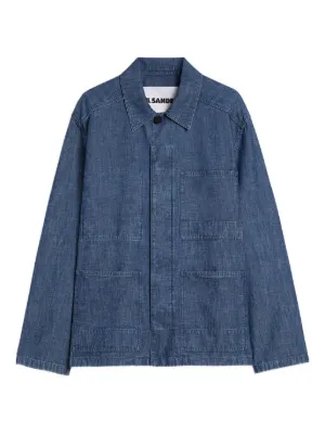 Jil Sander デニム オーバーシャツ | ブルー | FARFETCH JP Jil Sander デニム オーバーシャツ | ブルー | FARFETCH JP