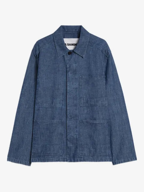 Jil Sander cotton chambray blouson