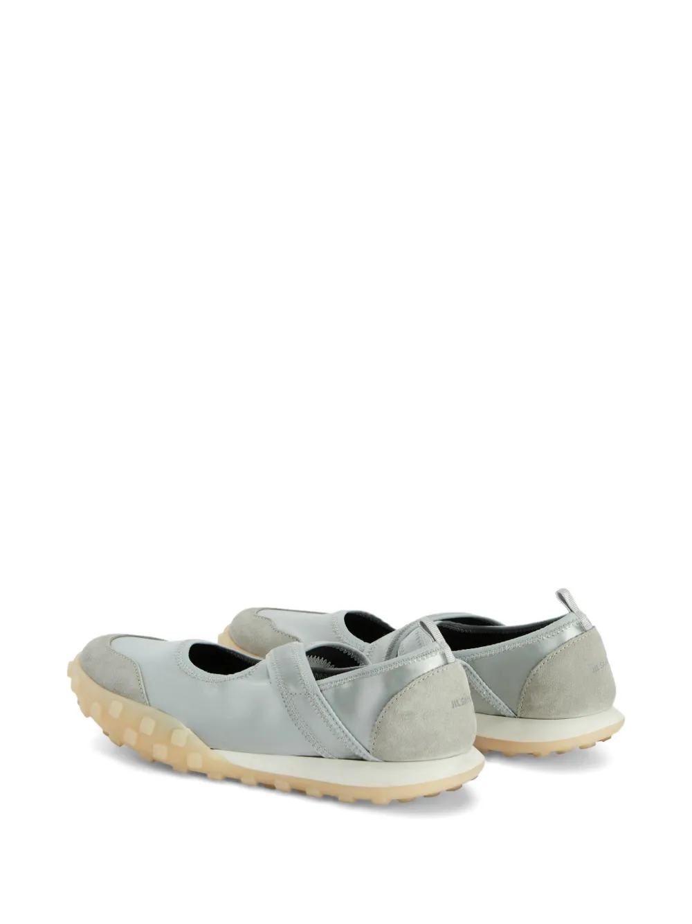 Jil Sander Moon ballerina met ronde neus Blauw