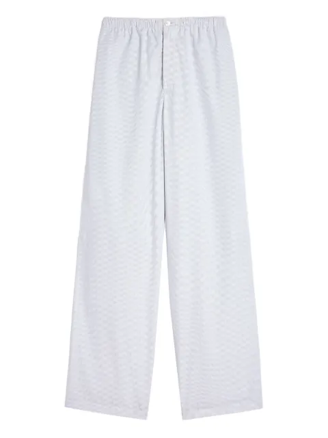 Jil Sander elasticated-waistband cotton trousers