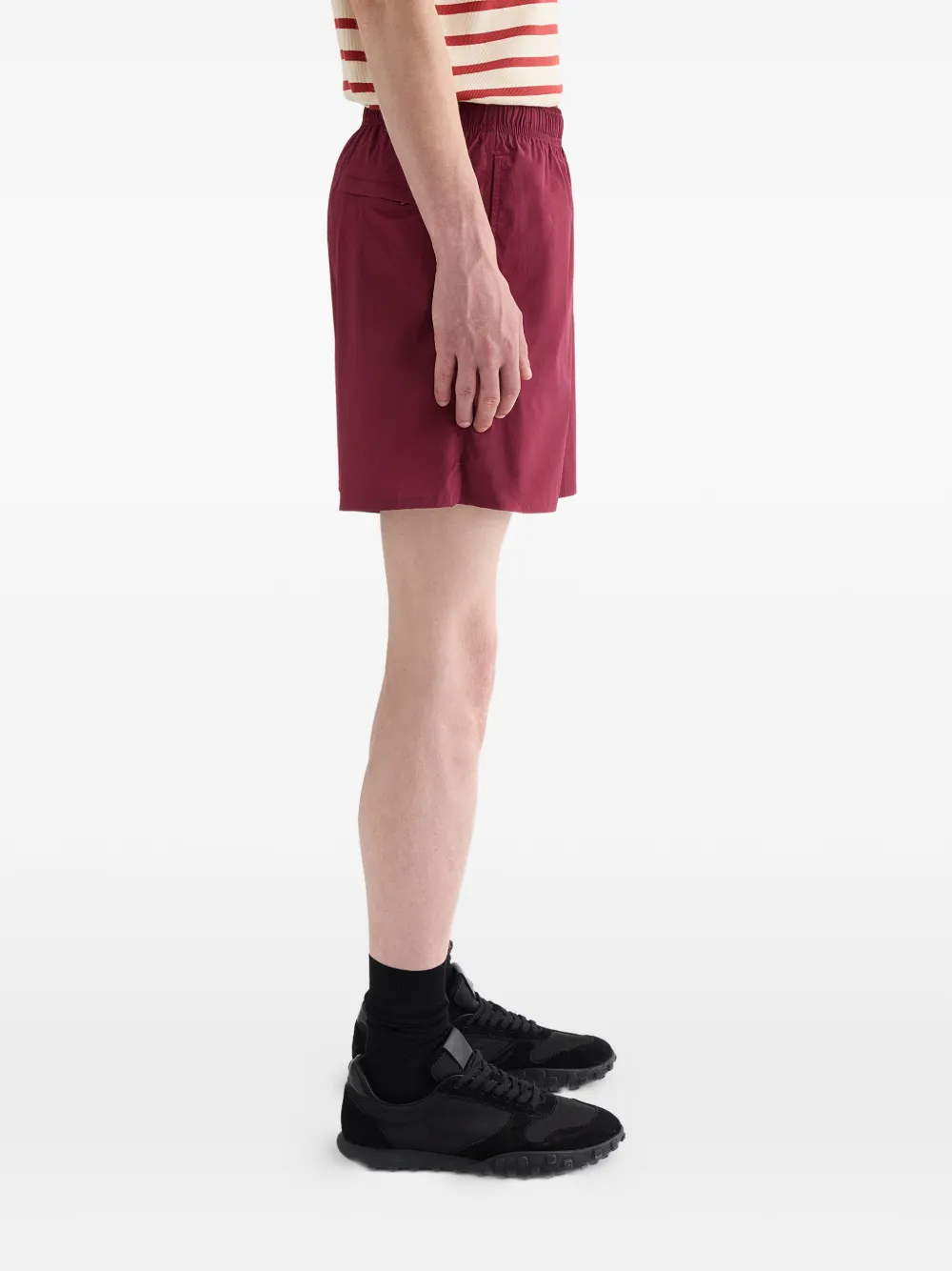  Jil Sander Logo-print Swim Shorts - Red 