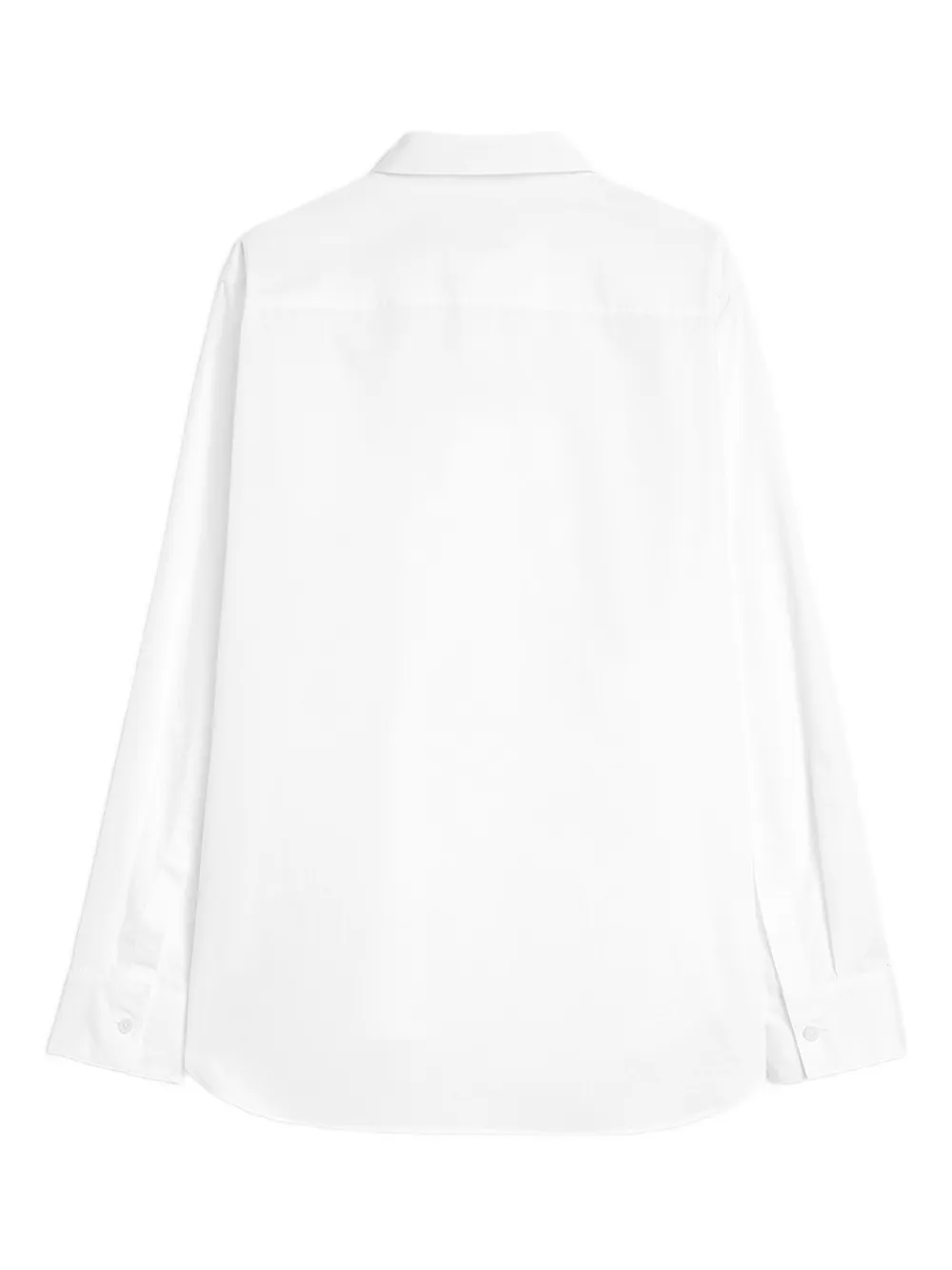 Jil Sander button-up long-sleeve shirt Wit