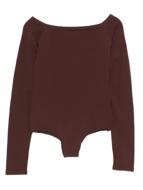 Alaïa long-sleeve bodysuit