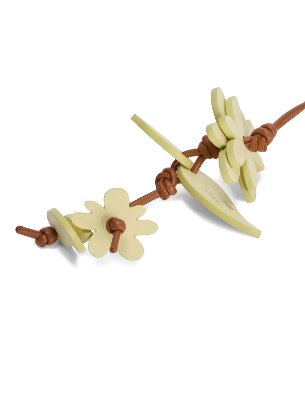 Jil Sander Blossom バイカラーチャーム In Green