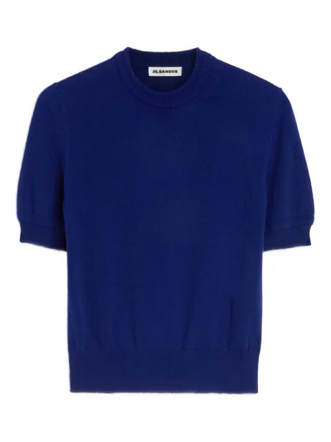 Jil Sander wool knitted T-shirt