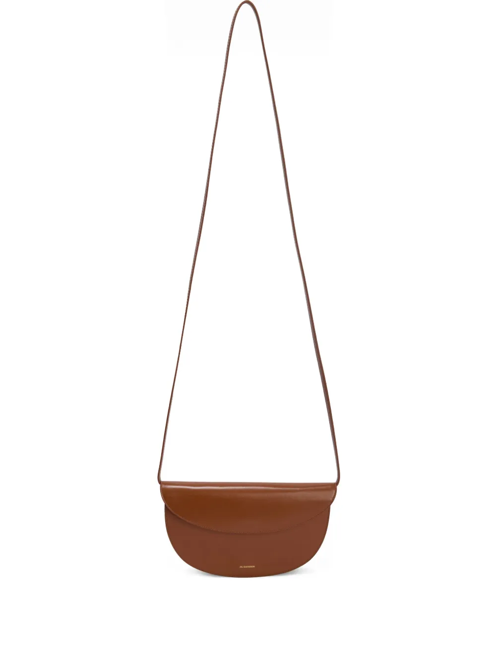 Jil Sander Borsa a tracolla in pelle - Marrone