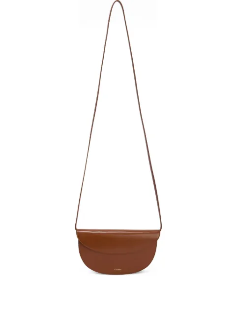 Jil Sander curved leather cross body