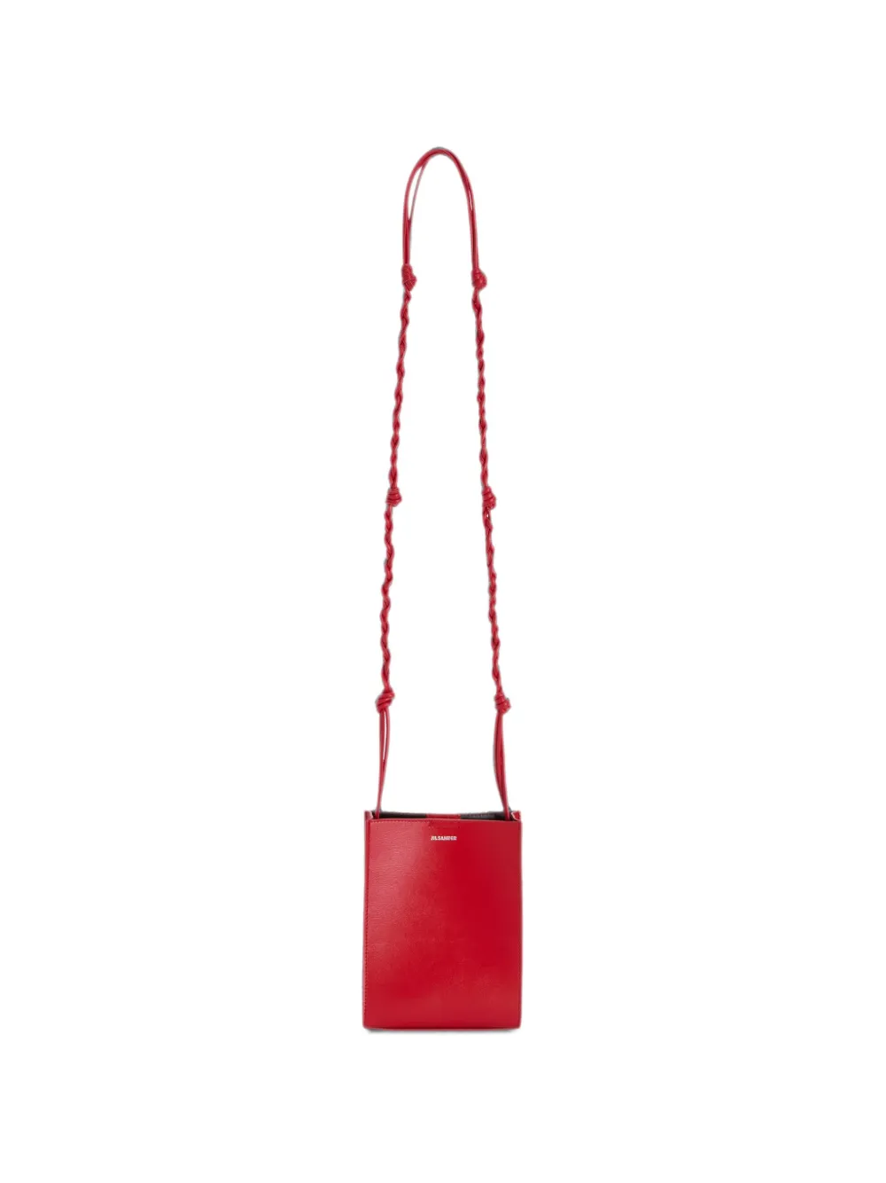 Jil Sander Borsa a tracolla Tangle piccola - Rosso