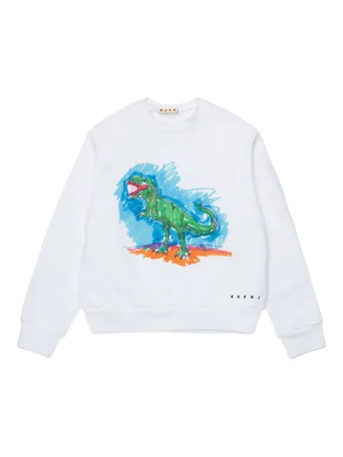 Marni Kids dinosaur-graphic sweatshirt
