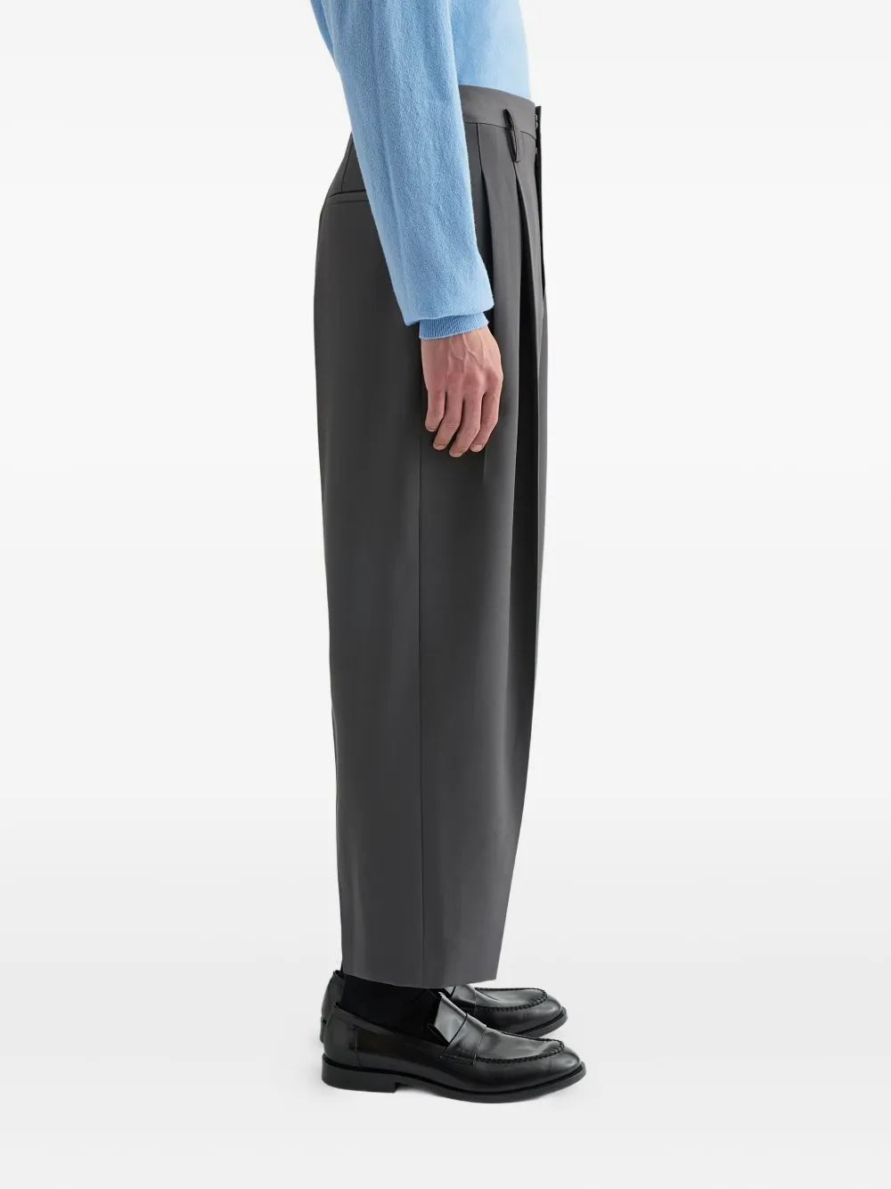  Jil Sander Pleated Trousers - Grey 