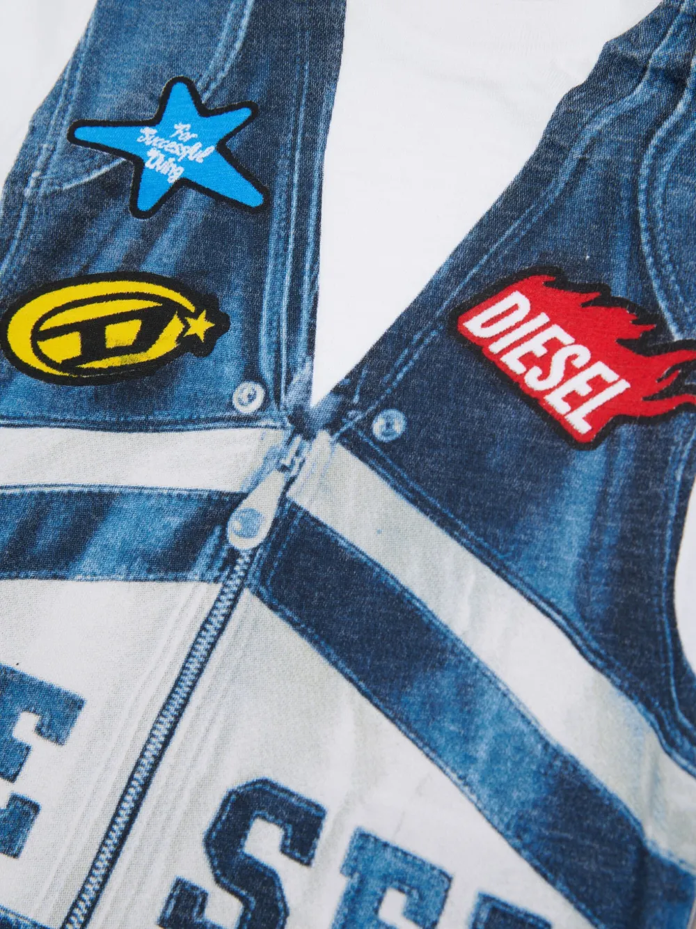 Diesel Kids T-shirt Wit