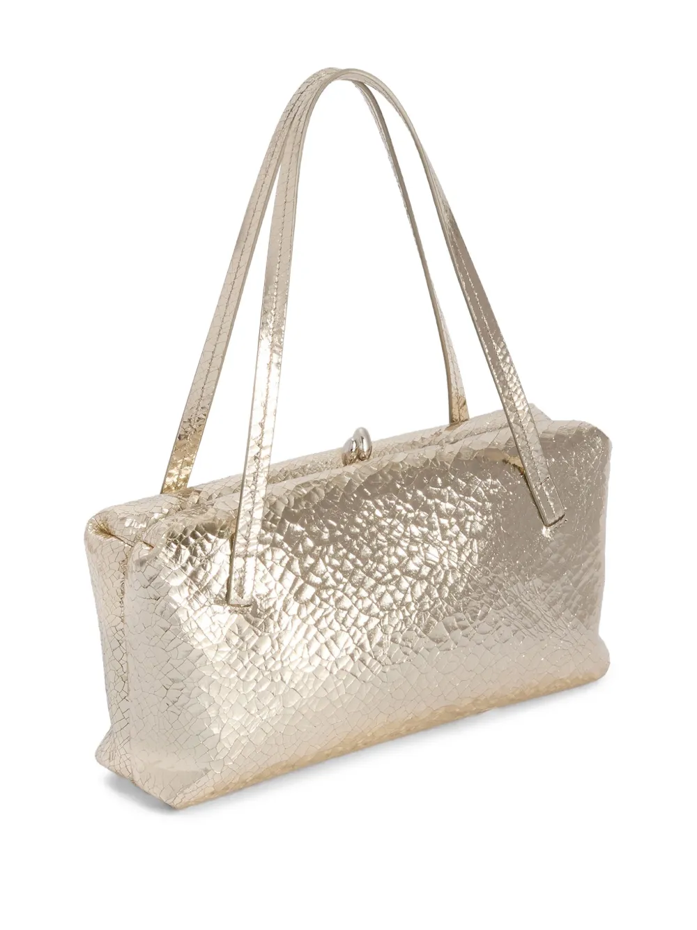 Jil Sander Small Goji Pillow Leather Shoulder Bag In Gold