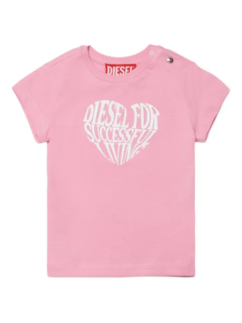 Diesel Kids logo-detail short-sleeve T-shirt
