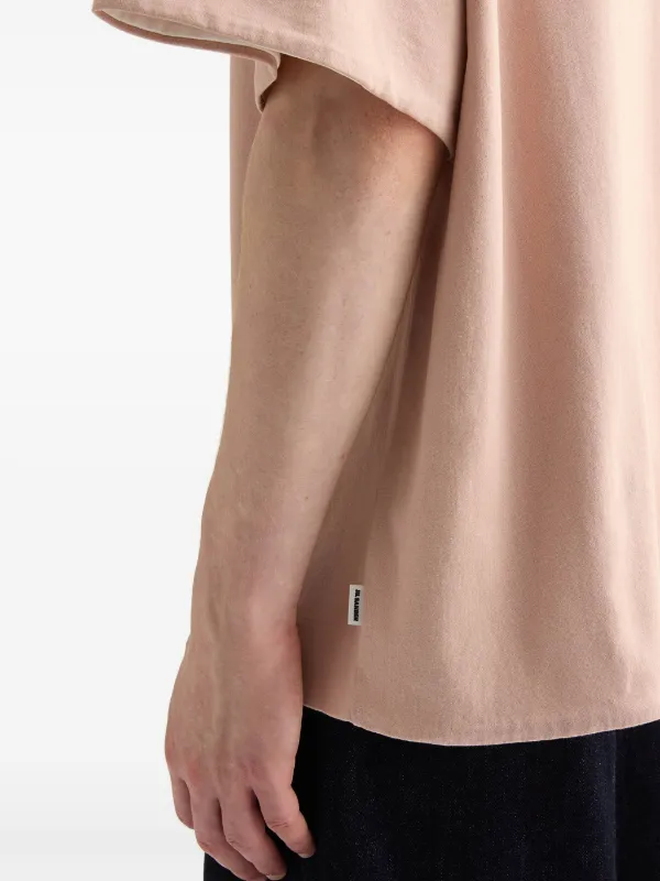 Jil Sander ダブルレイヤー Tシャツ | ピンク | FARFETCH JP