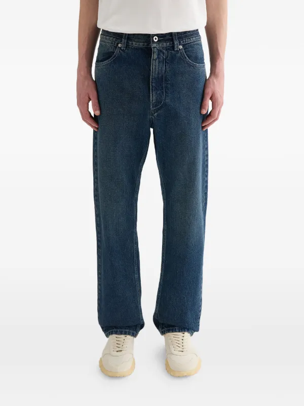 Jil Sander マルチステッチ パンツ | ブルー | FARFETCH JP