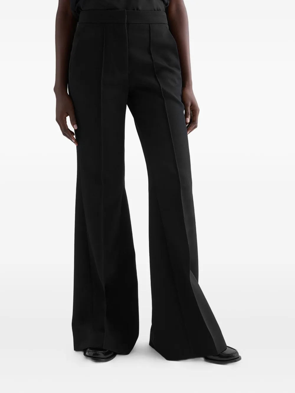 Jil Sander flared wool trousers | Flared Trousers | Image 2
