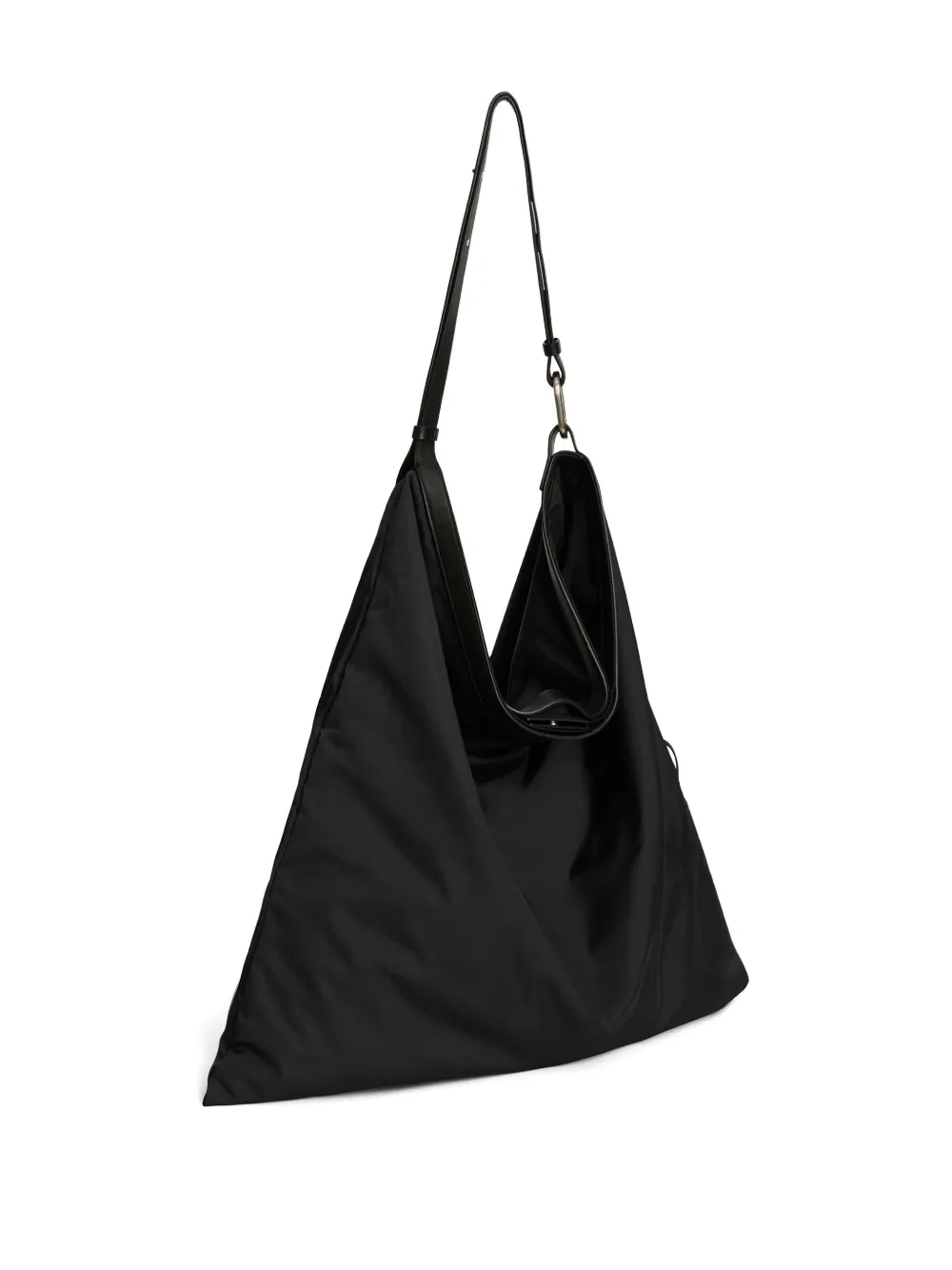  Jil Sander Leather-strap Tote Bag - Black 