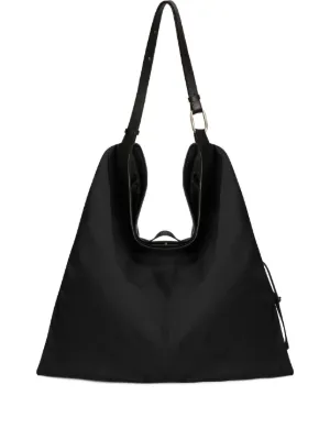 Jil Sander レザーストラップ バッグ | グレー | FARFETCH JP