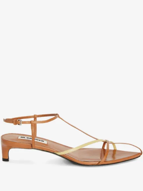 Jil Sander Cage 低跟凉鞋