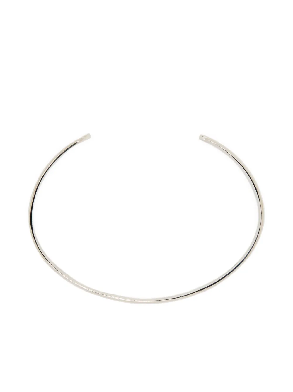  Jil Sander Logo-engraved Bracelet - Silver 