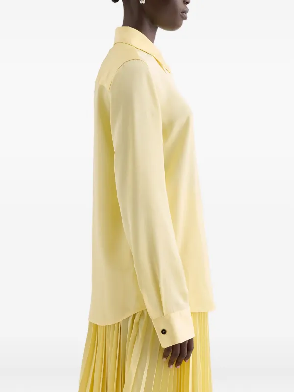 Jil Sander ボタン シャツ | イエロー | FARFETCH JP