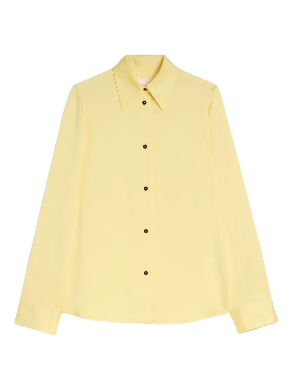 JIL SANDER ジルサンダー シャツ　イエロー Jil Sander ボタン シャツ | イエロー | FARFETCH JP