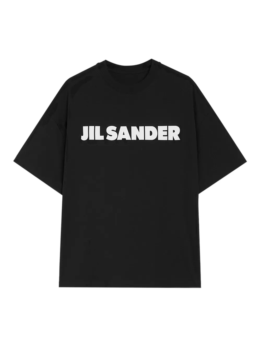 Jil Sander playera con logo estampado | negro | Image 1