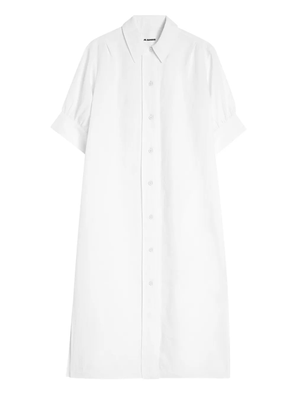 Jil Sander short-sleeve shirt dress | White | Image 1
