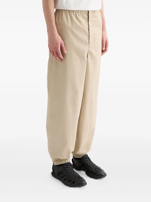 Jil Sander elasticated-hem Trousers | Neutrals | FARFETCH