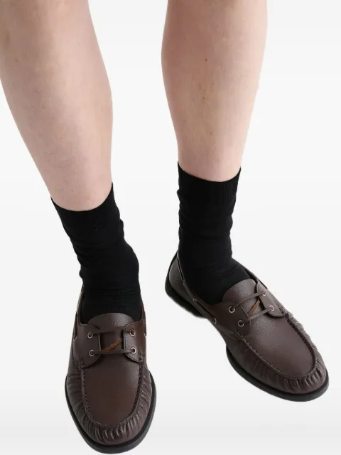 Jil Sander Mocassini in pelle