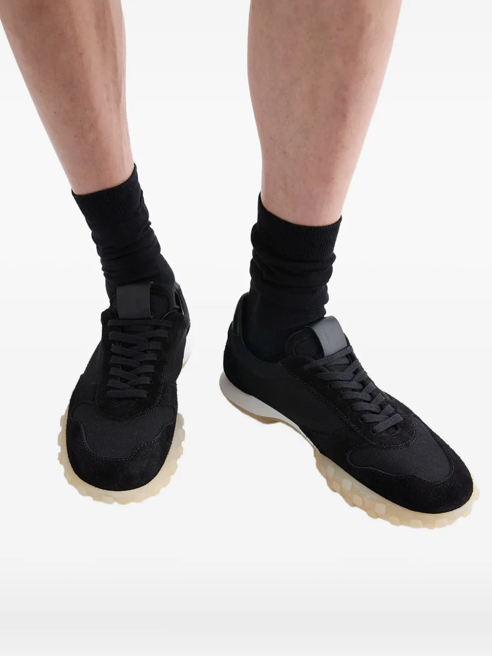 Jil Sander Moon sneakers Zwart