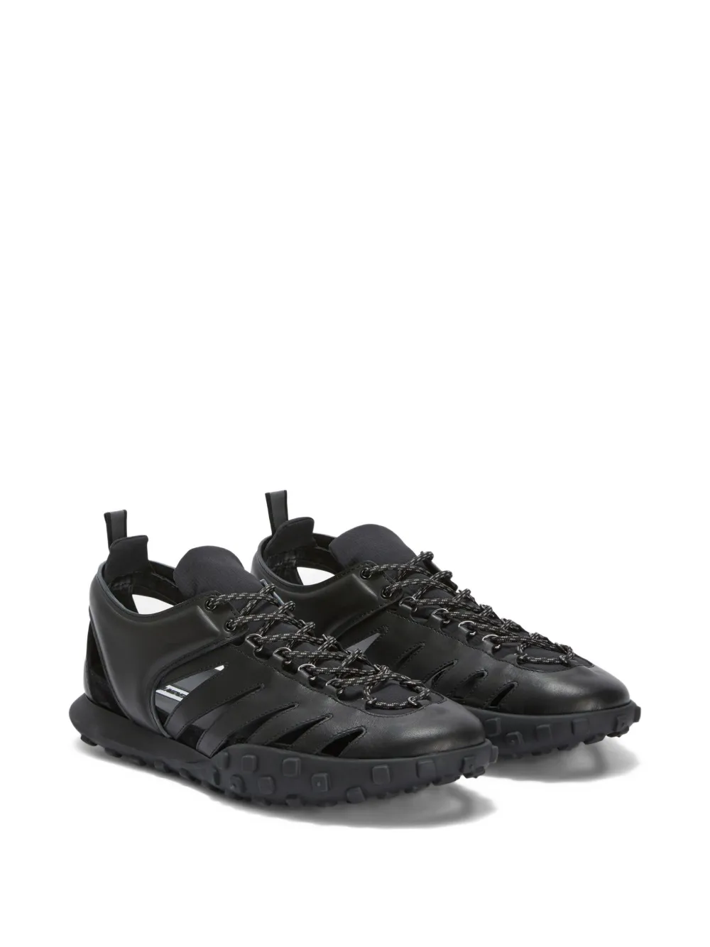 Jil Sander Moon sneakers Zwart