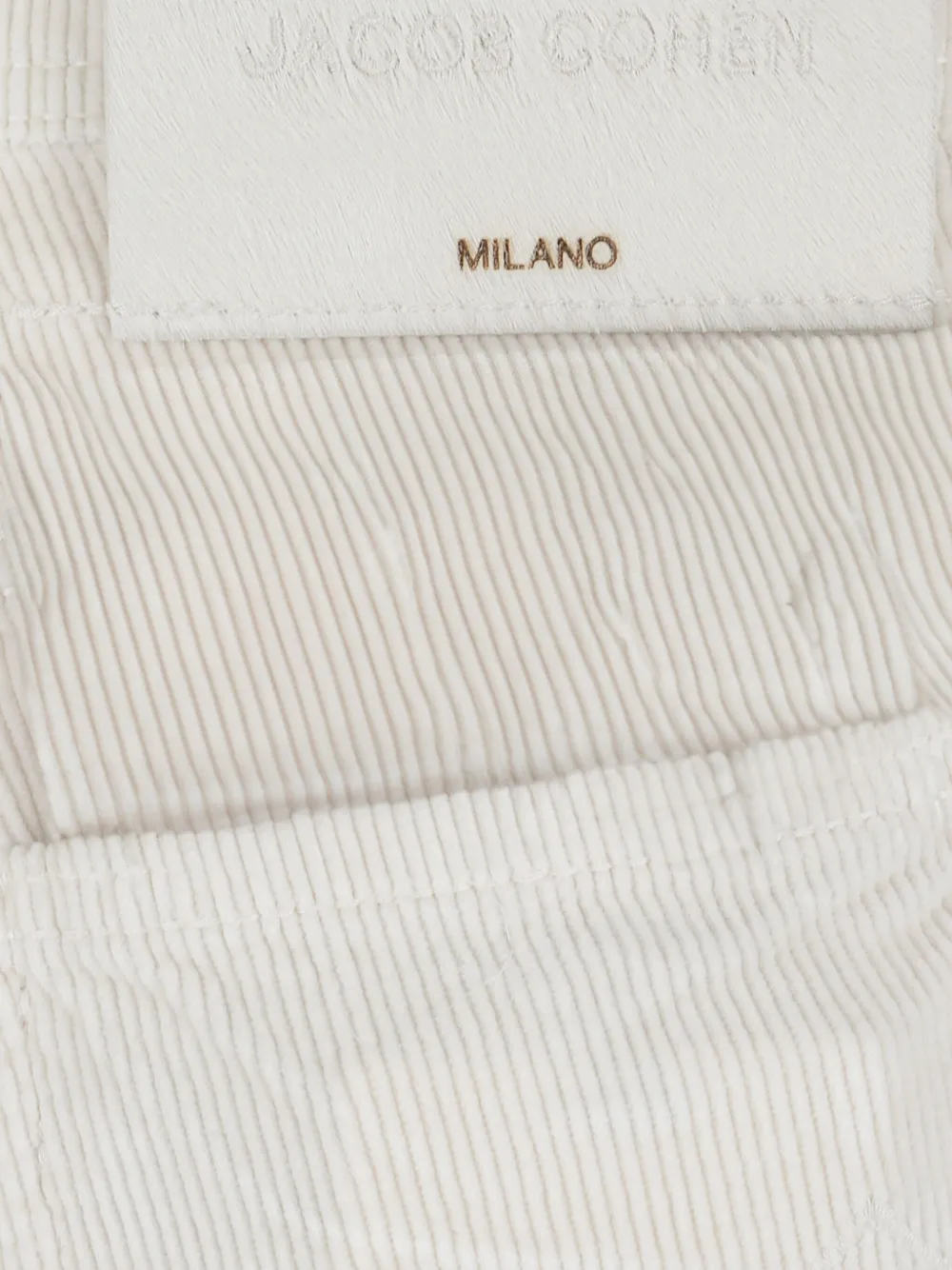 Jacob Cohën Ribfluwelen broek Beige