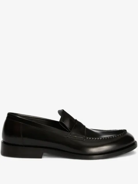 Jil Sander leather loafers