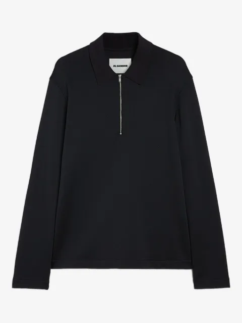 Jil Sander cotton piquet  polo T-shirt