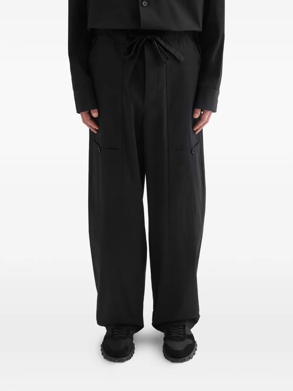 Jil Sander Cargo broek - Zwart