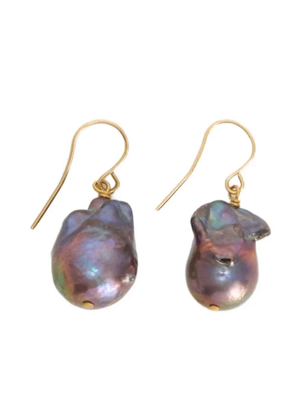 Jil Sander aretes con detalles | dorado | Image 1