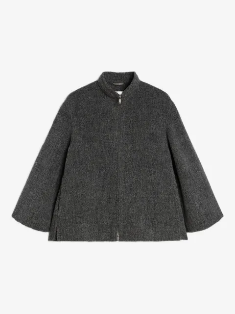 Jil Sander chamarra con cuello alzado