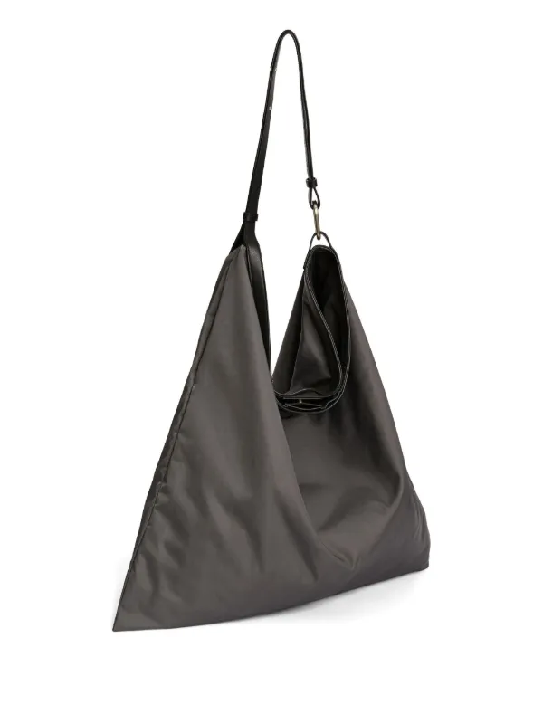 【新品、未使用】JIL SANDER トートバッグ　ショルダーストラップ付 Jil Sander レザーストラップ バッグ | グレー | FARFETCH JP