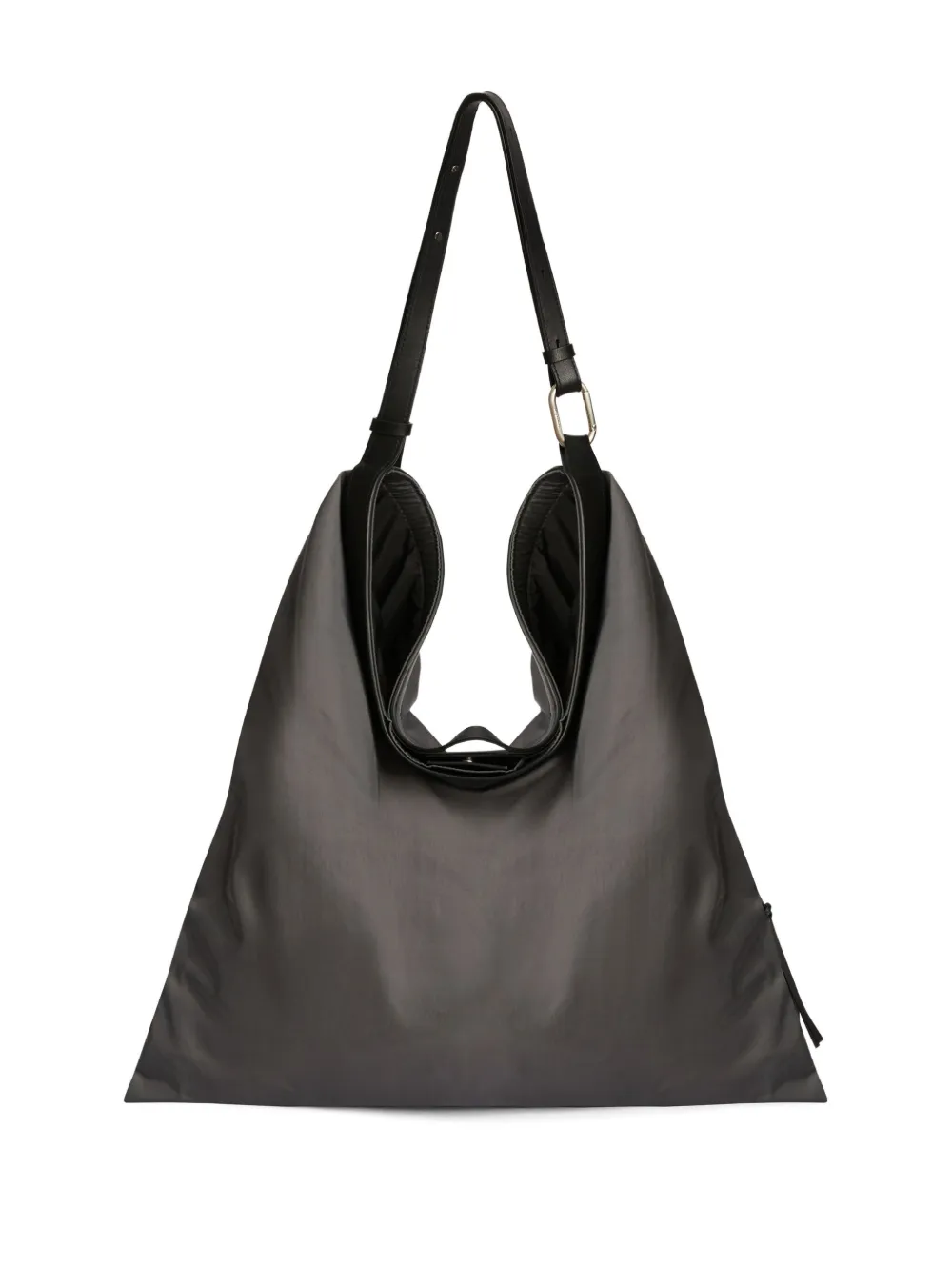 Jil Sander Tasche mit Lederriemen - Grau