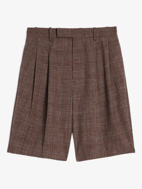 Jil Sander short à passants de ceinture